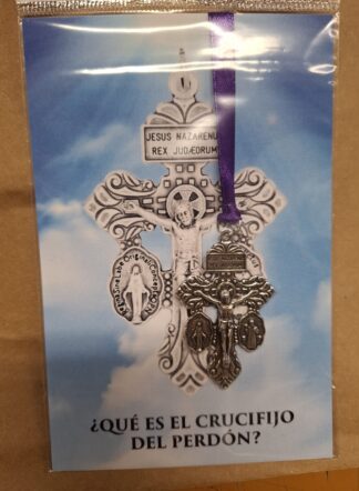 CRUZ DEL PERDÓN CON BLISTER